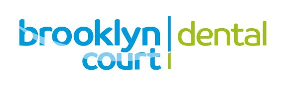 A green background with the words brooklyn court on it.